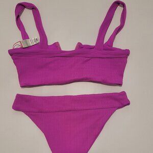 Pink Two Piece Bikini Swimsuit by L Space